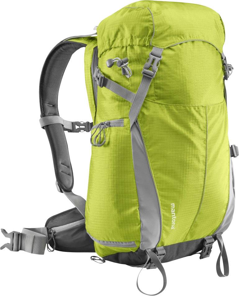 Mantona Outdoor Backpack Internal dimensions (W x H x D)=160 x 260 x 460 mm Rain cover, Tablet PC compartment