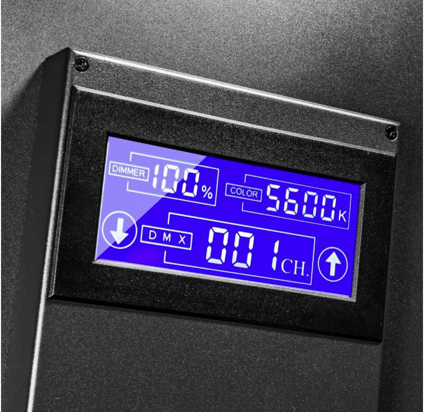 Walimex Pro 1200 Bi Color Flat LED video spotlight No. of LEDs=400-3