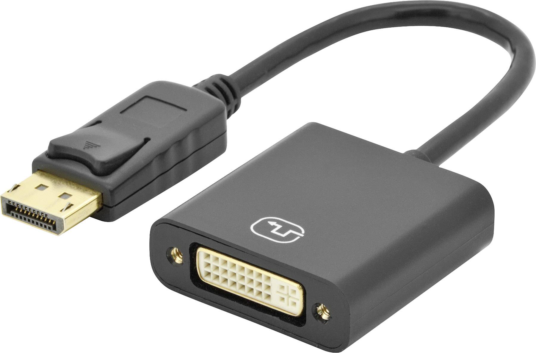 Digitus DA-70463 DVI / DisplayPort / HDMI / Jack / Mini DisplayPort / VGA Adapter [1x DVI plug 19-pin, DVI plug 29-pin, -5