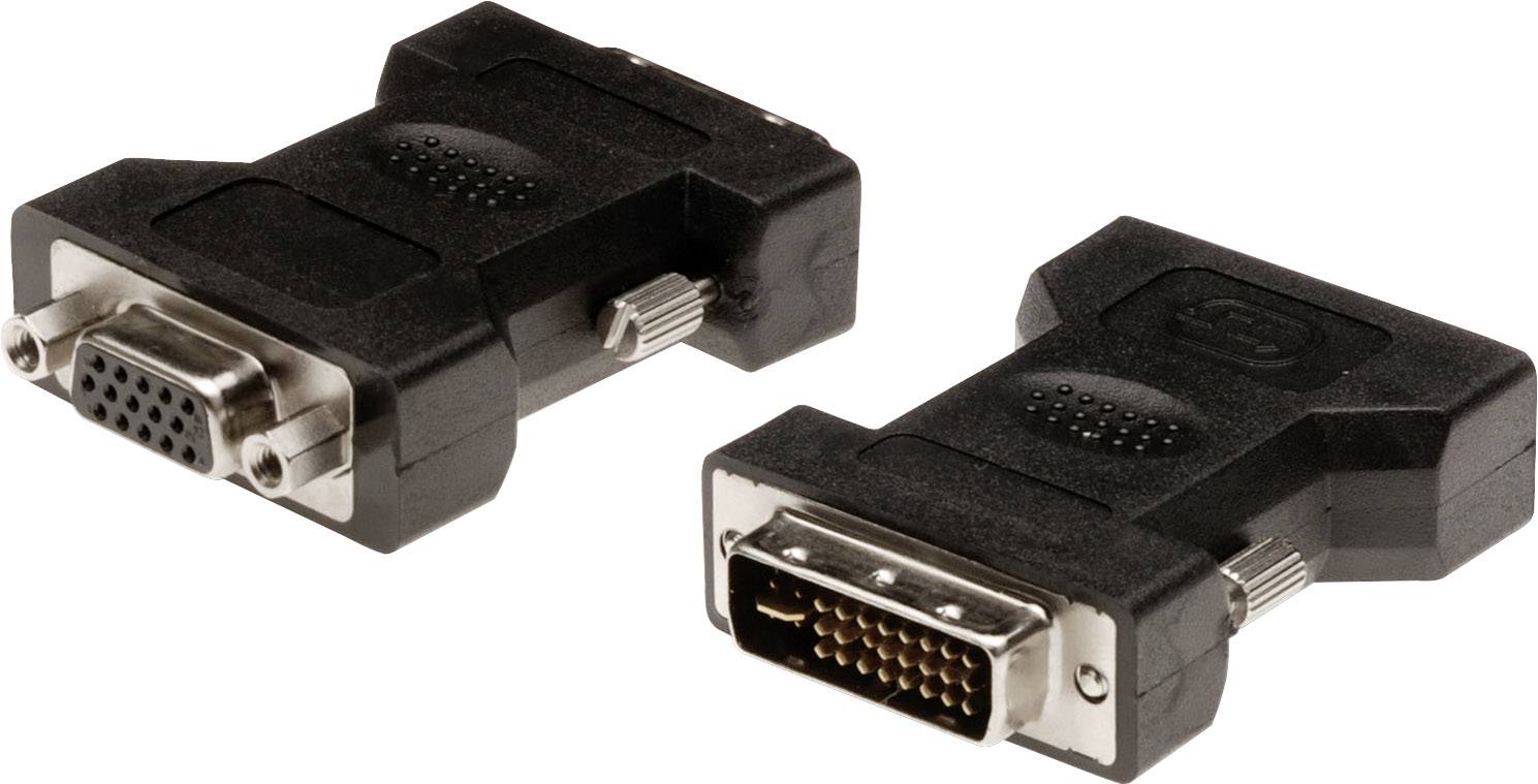 Digitus DA-70463 DVI / DisplayPort / HDMI / Jack / Mini DisplayPort / VGA Adapter [1x DVI plug 19-pin, DVI plug 29-pin, -9