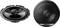 Two car speakers by Pioneer, one without a cover and one with a cover. They are black and round, showing a modern design.