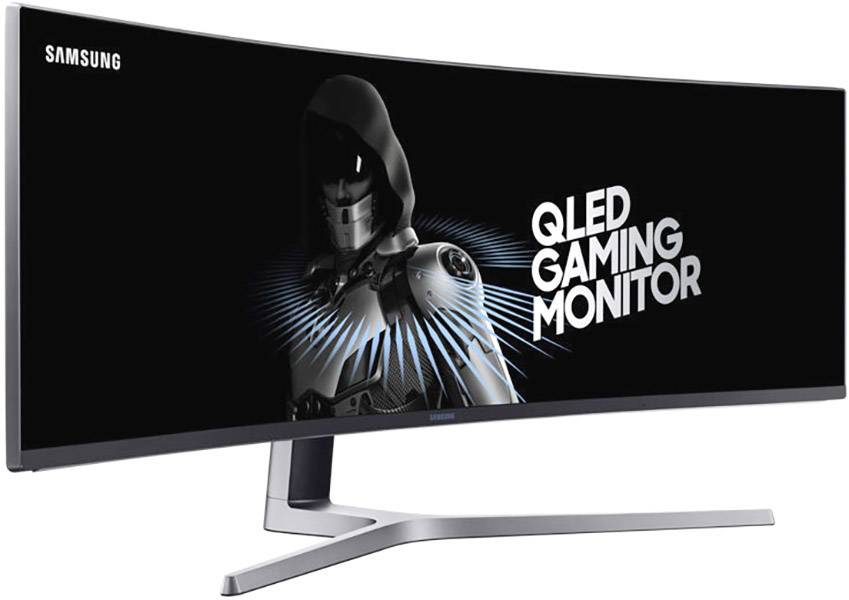 Samsung C49HG90DMU LED 124.5 cm (49 inch) EEC B (A+++ – D) 3840 x 1080 p SUHD 1080p 1 ms HDMI™, DisplayPort, Mini DisplayPort, Headphone jack (3.5 mm), USB VA