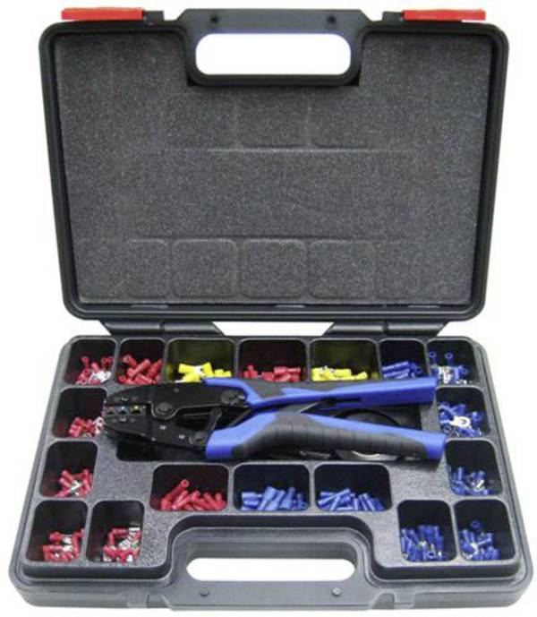 WKK 60318 Crimp connector set 0.50 mm² 6 mm² Red, Blue, Yellow 1 Set