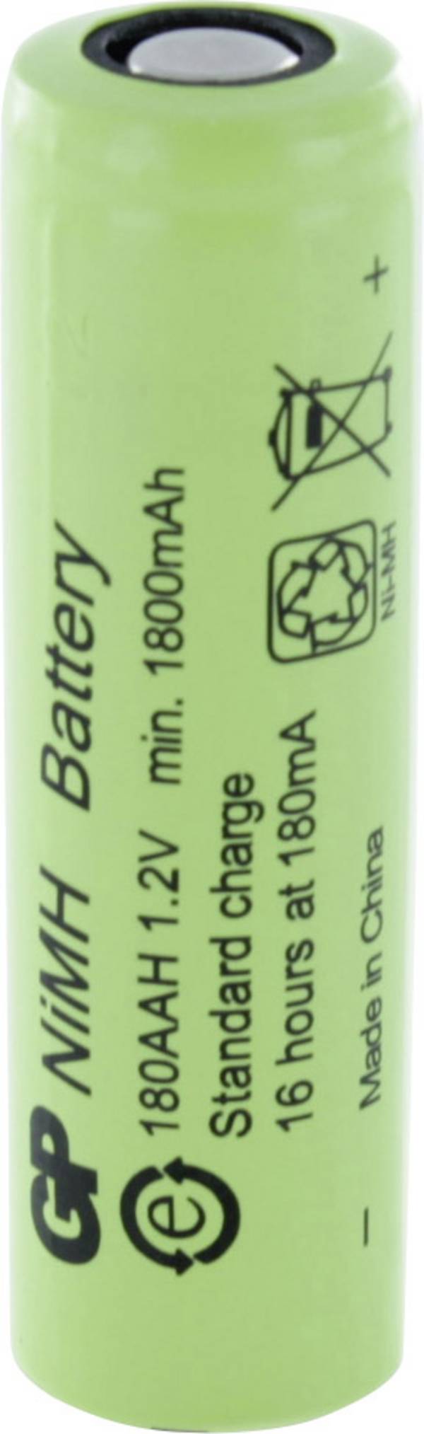 GP GPIND180AAHB AA battery (rechargeable) NiMH 1800 mAh 1.2 V 1 pc(s)