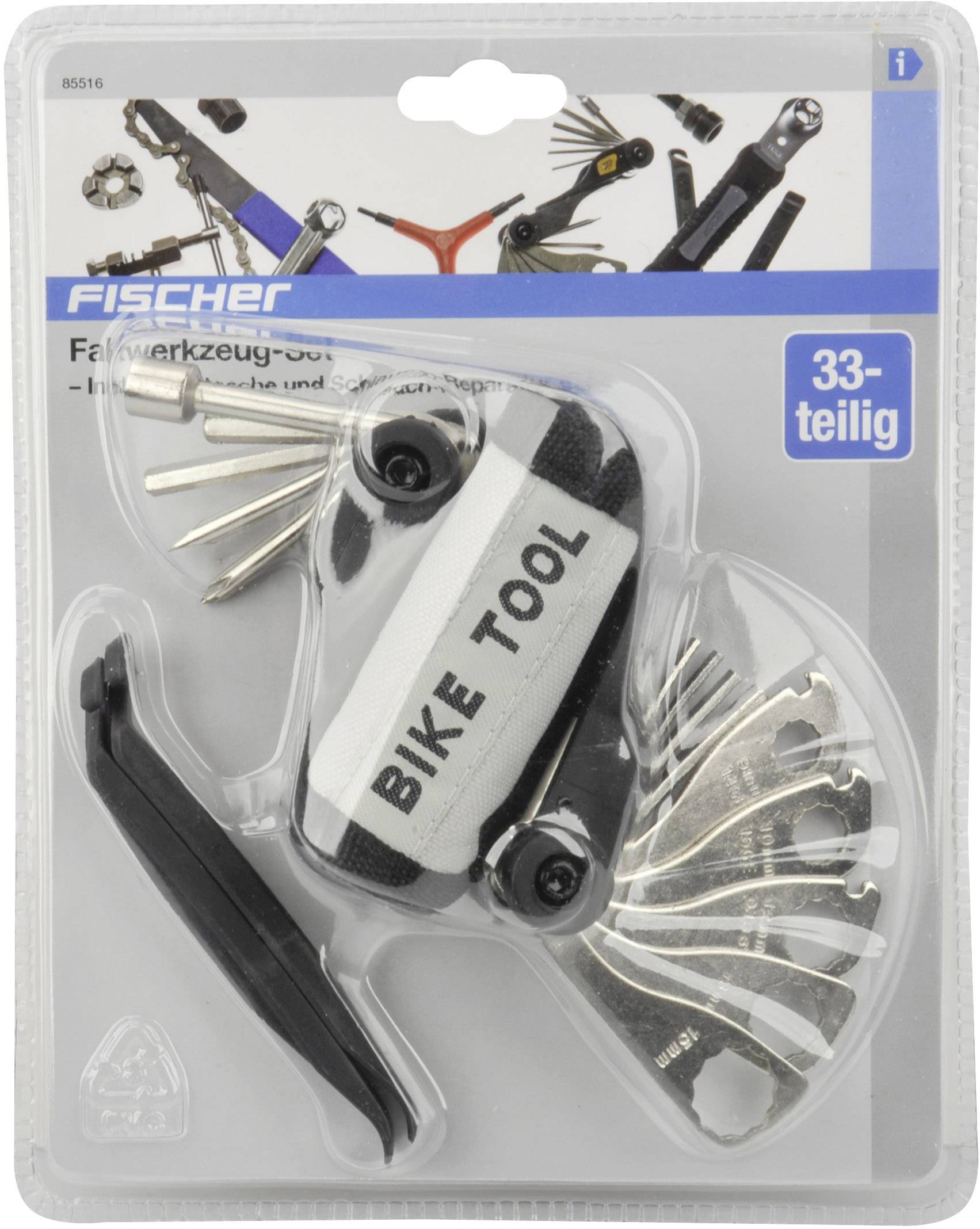 Fischer Fahrrad 85516 Puncture repair kit Leisure (W x H x