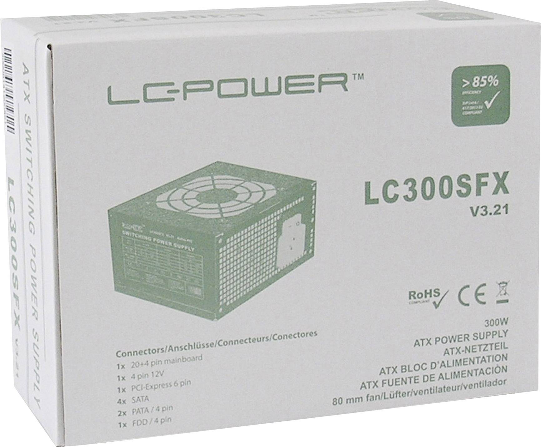 LC Power LC300SFX PC power supply unit 300 W SFX No certification-1