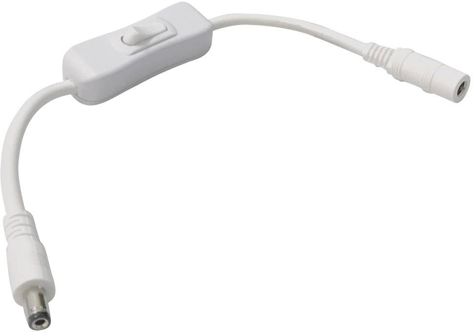 TRU COMPONENTS TC-2511205 Low power extension cable Low power plug - Low power socket 2.5 mm 5.5 mm 20.00 cm 1 pc(s)