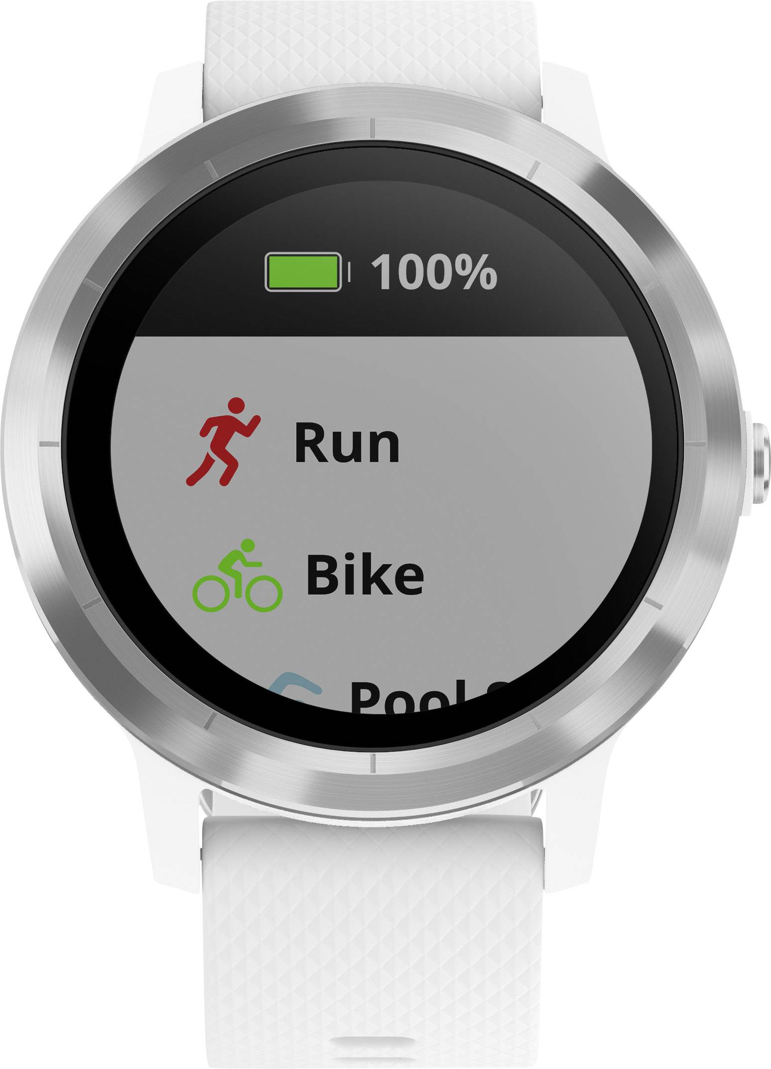 vivoactive 3 white silver