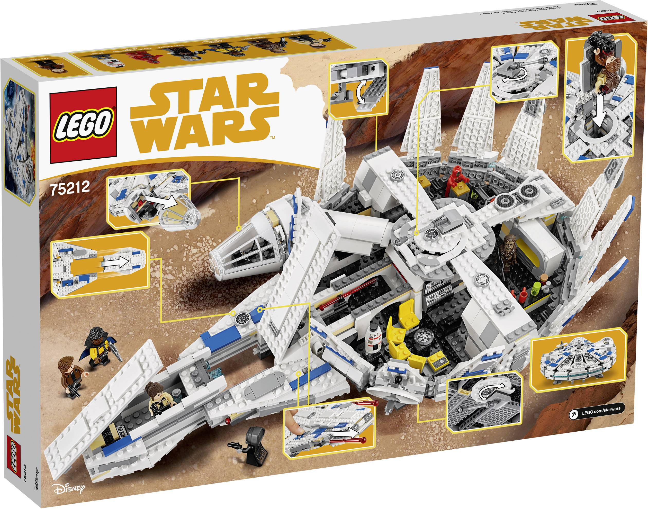 75212 Lego Star Wars Tank Run Millennium Falcon Conrad Com
