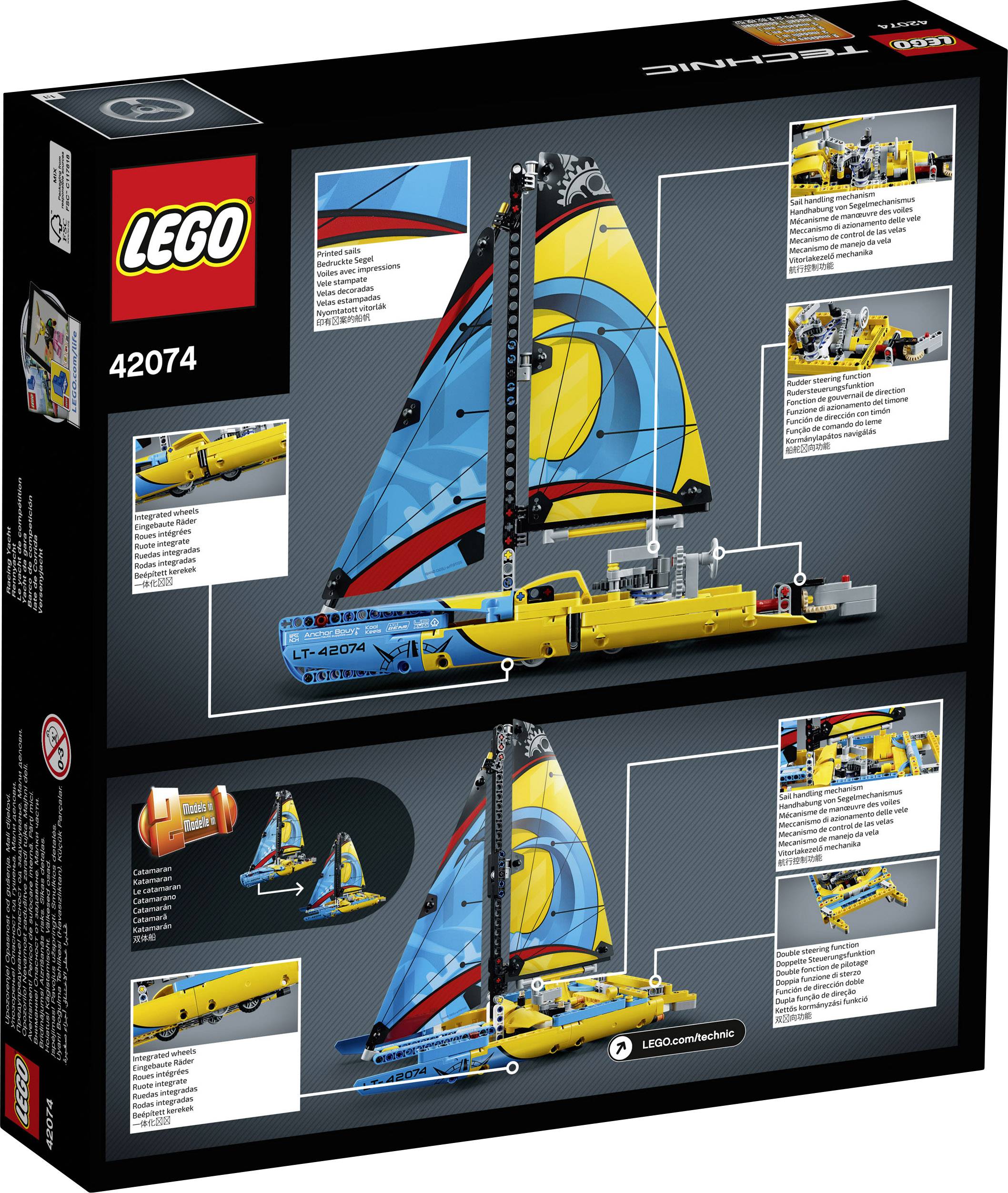 lego racing yacht