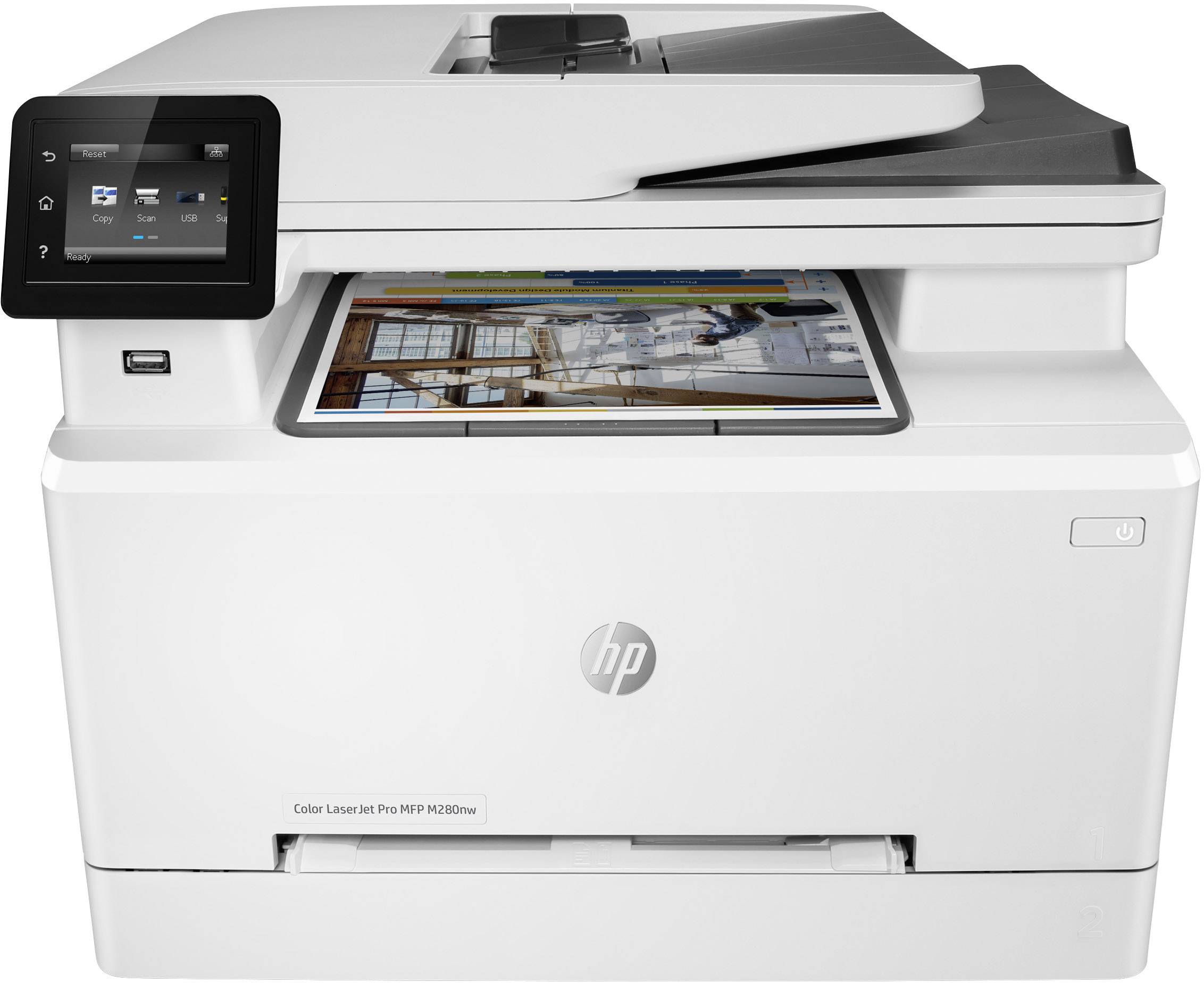 HP Color LaserJet Pro MFP M280nw Colour laser multifunction printer A4  Printer, scanner, copier LAN, Wi-Fi, ADF | Conrad.com