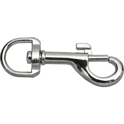 SWG 680 154 762 80 Snap hook with rotating ring  (L x W) 75 mm x 12 mm