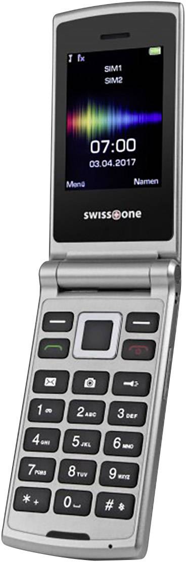 swisstone SC700 Flip top mobile phone Silver-6