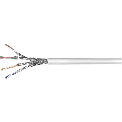 Goobay 95696 Network cable CAT 6 S/FTP 4 x 2 x 0.25 mm² Grey 305 m