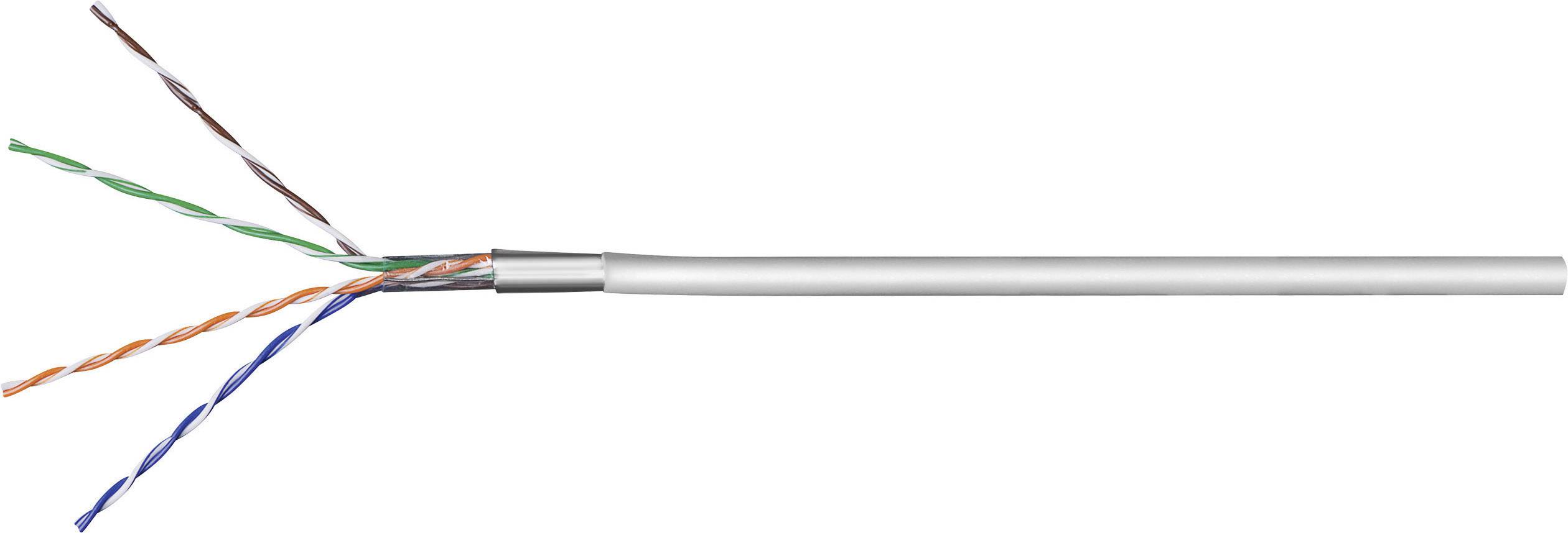 Goobay 50975 Network cable CAT 5e F/UTP 4 x 2 x 0.20 mm² Grey 305 m