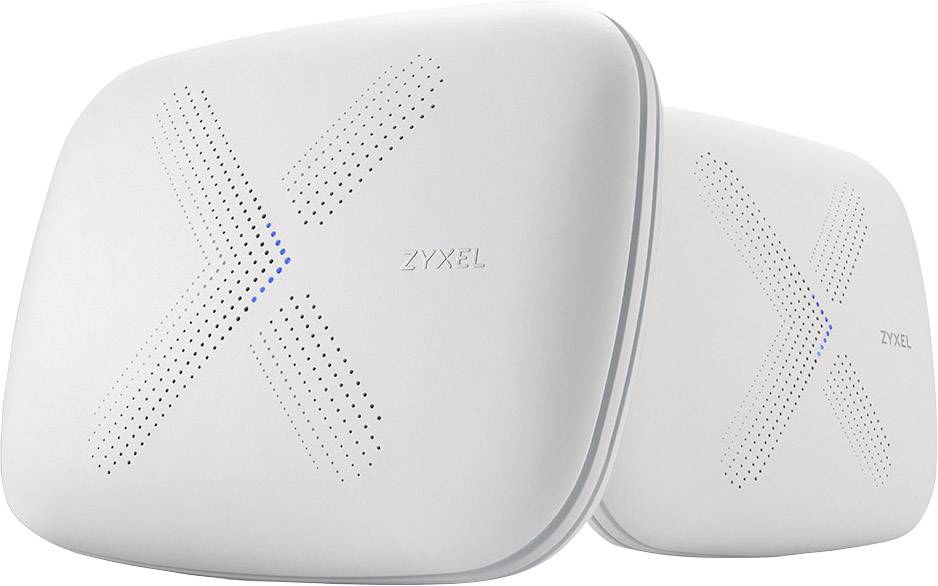 ZyXEL Multy X WSQ50 Tri-band Mesh WLAN System Pack of 2 Mesh network 2.4 GHz, 5 GHz