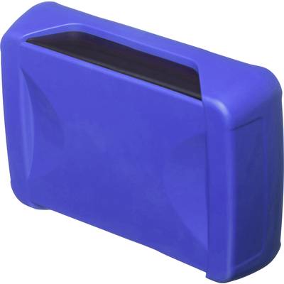 Blue case with robust design and integrated handle, suitable for transporting tools or technical equipment.