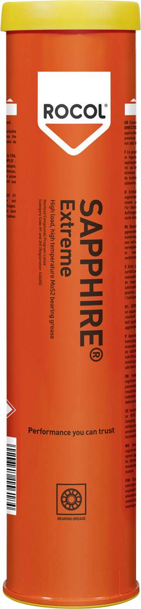 Rocol Sapphire Extreme Sapphire Extreme molybdenum disulfide grease 400 g