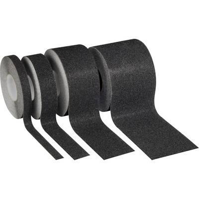 Rocol RS43532 Anti-slip tape black (L x W) 18.25 m x 100 mm Black