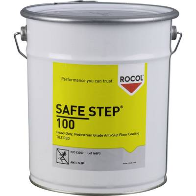 Rocol RS43266 Safety Deposit Box STEP 100 Floor Coating 5l  Brick red