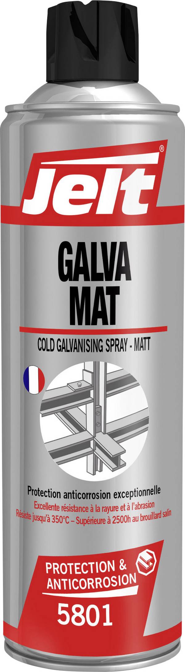 Jelt GALVA MAT 005801 Zinc spray 500 ml