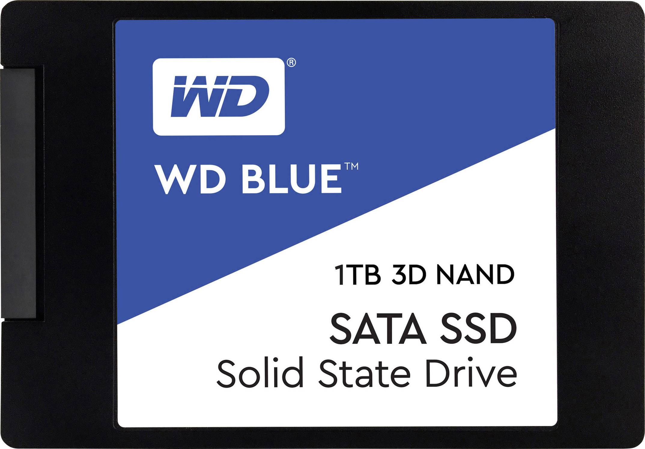 WD Blue™ 1 TB 2.5 (6.35 cm) internal SSD SATA 6 Gbps Bulk WDS100T2B0A