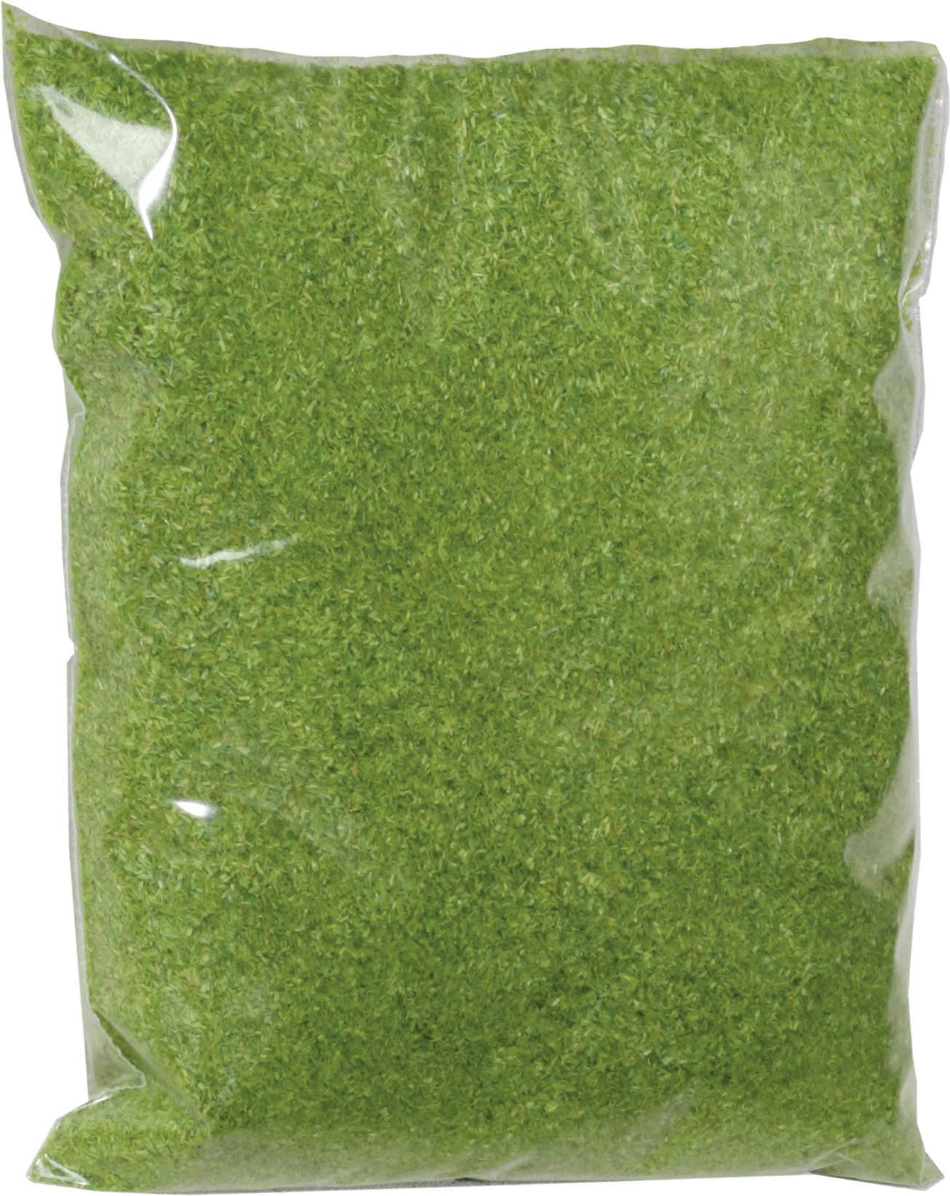 Plastic bag containing green, fine powder. It could be used for cake or pastry decorations.