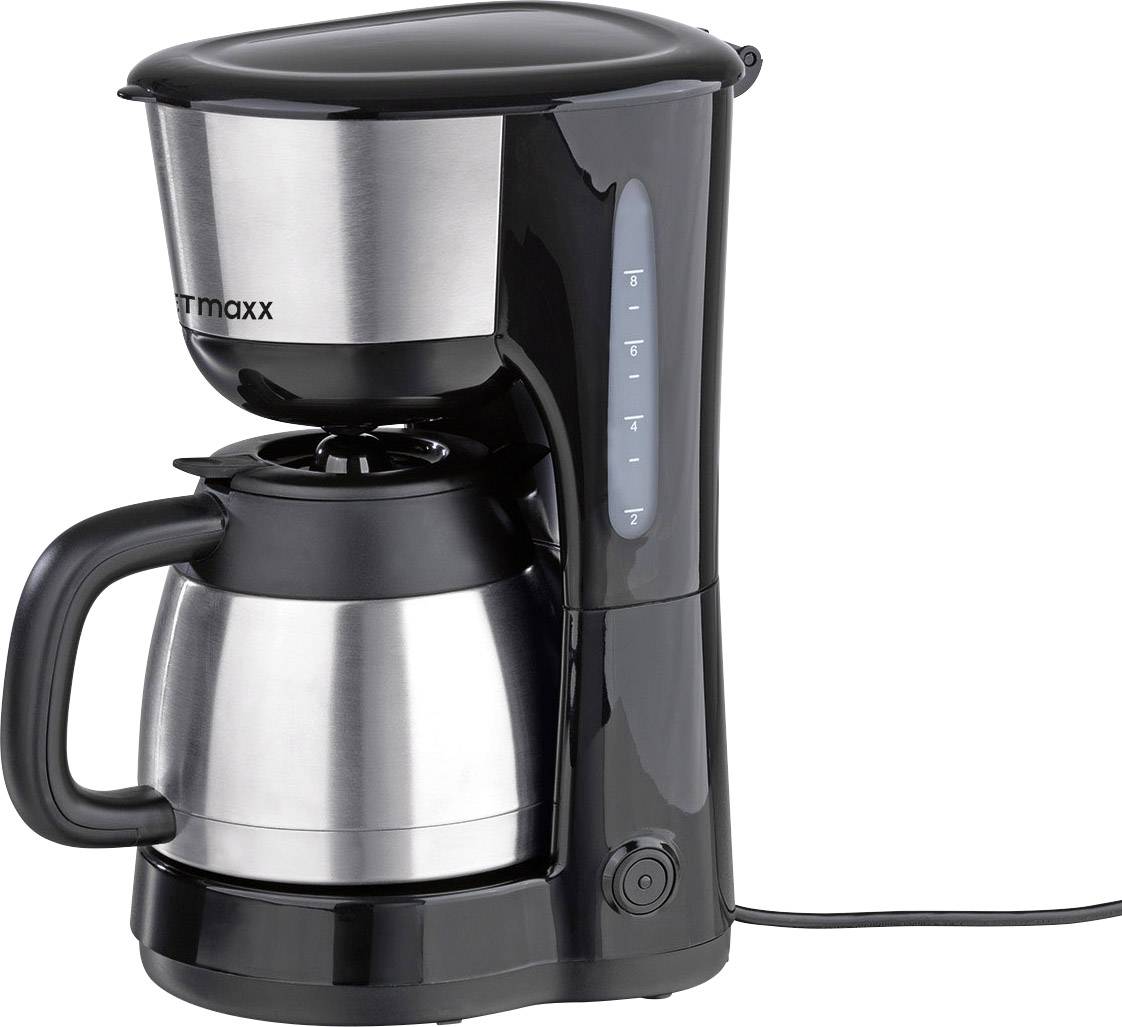 GourmetMaxx 01284 Coffee maker Stainless steel Cup volume=8 Thermal jug ...