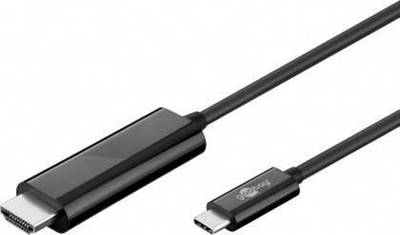 Goobay HDMI Cable m Black 77528 | Conrad.com