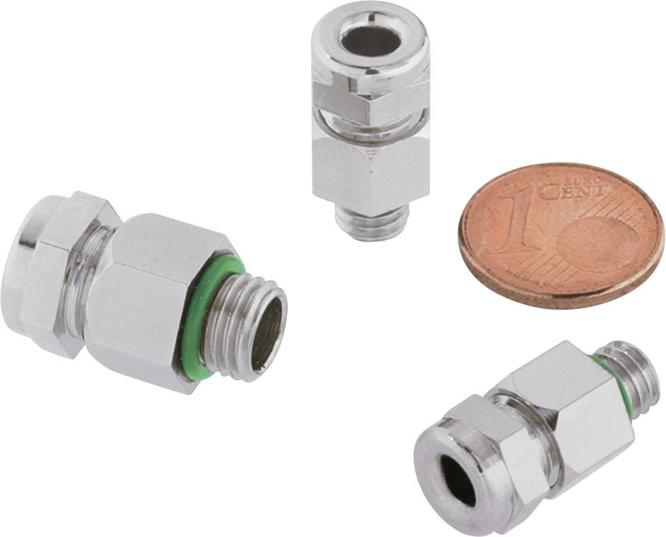 LAPP 52001887 Cable gland M8 Brass Nickel 1 pc(s)