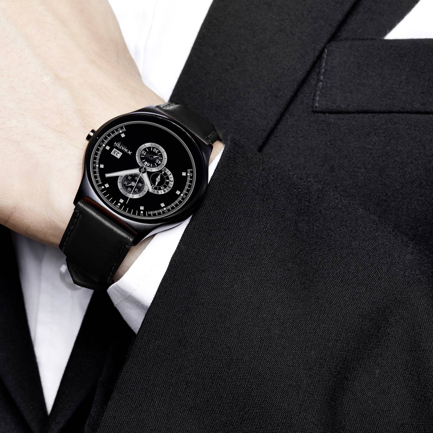 X-WATCH Qin XW Pro Smartwatch Red, Black | Conrad.com