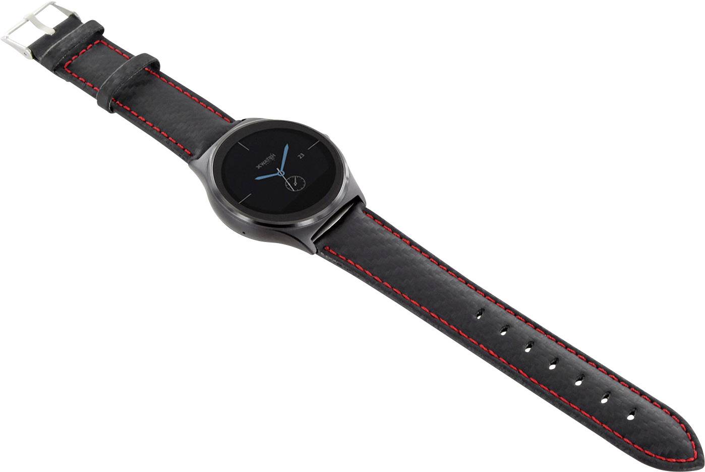 X-WATCH Qin XW Pro Smartwatch Red, Black | Conrad.com