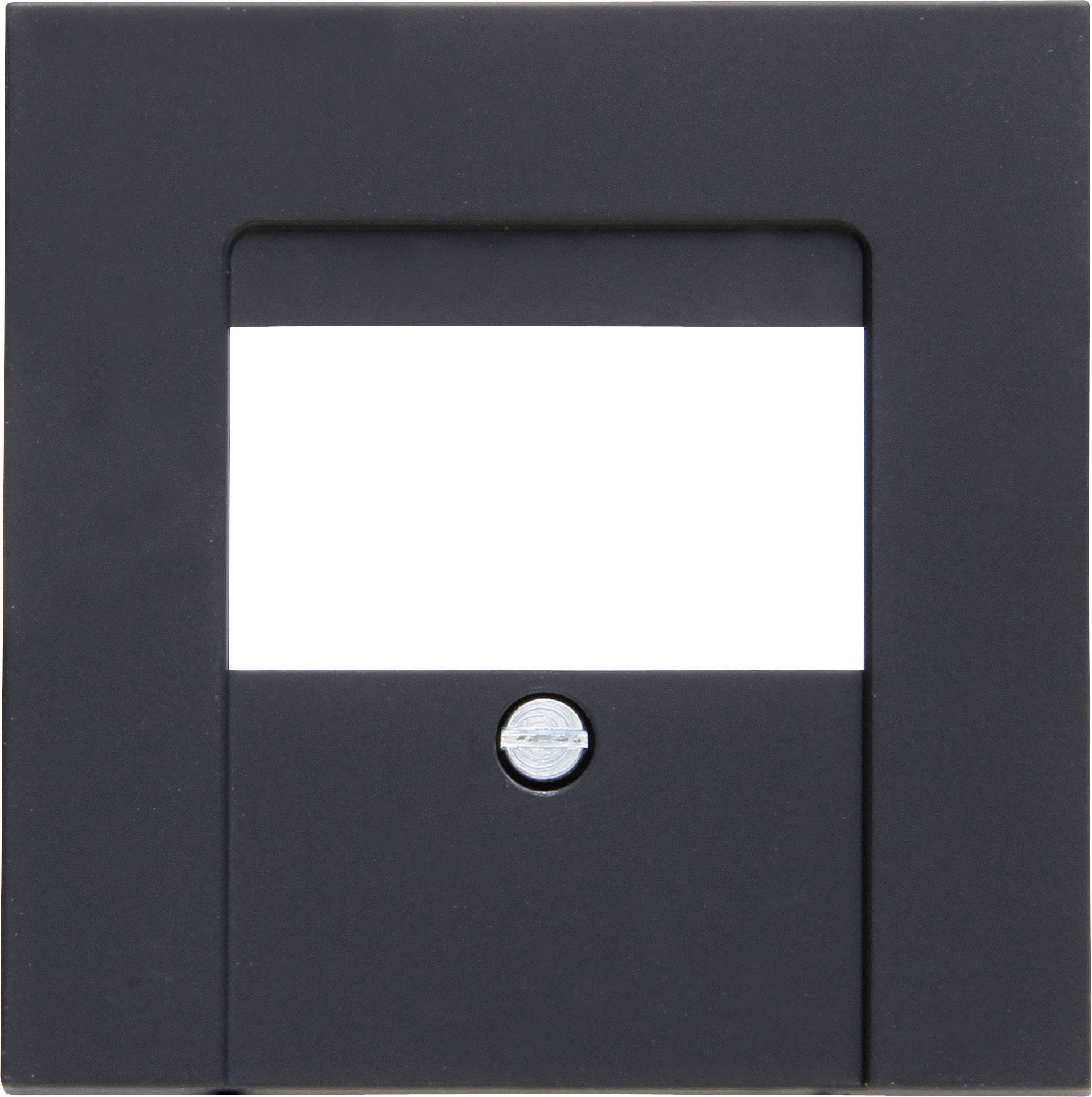 Kopp 1-piece Cover TAE socket ATHENIS Anthracite 373115185 1 pc(s)