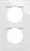 Kopp 2x Frame Cover HK 07, ATHENIS White (glossy) 405402001 1 pc(s)
