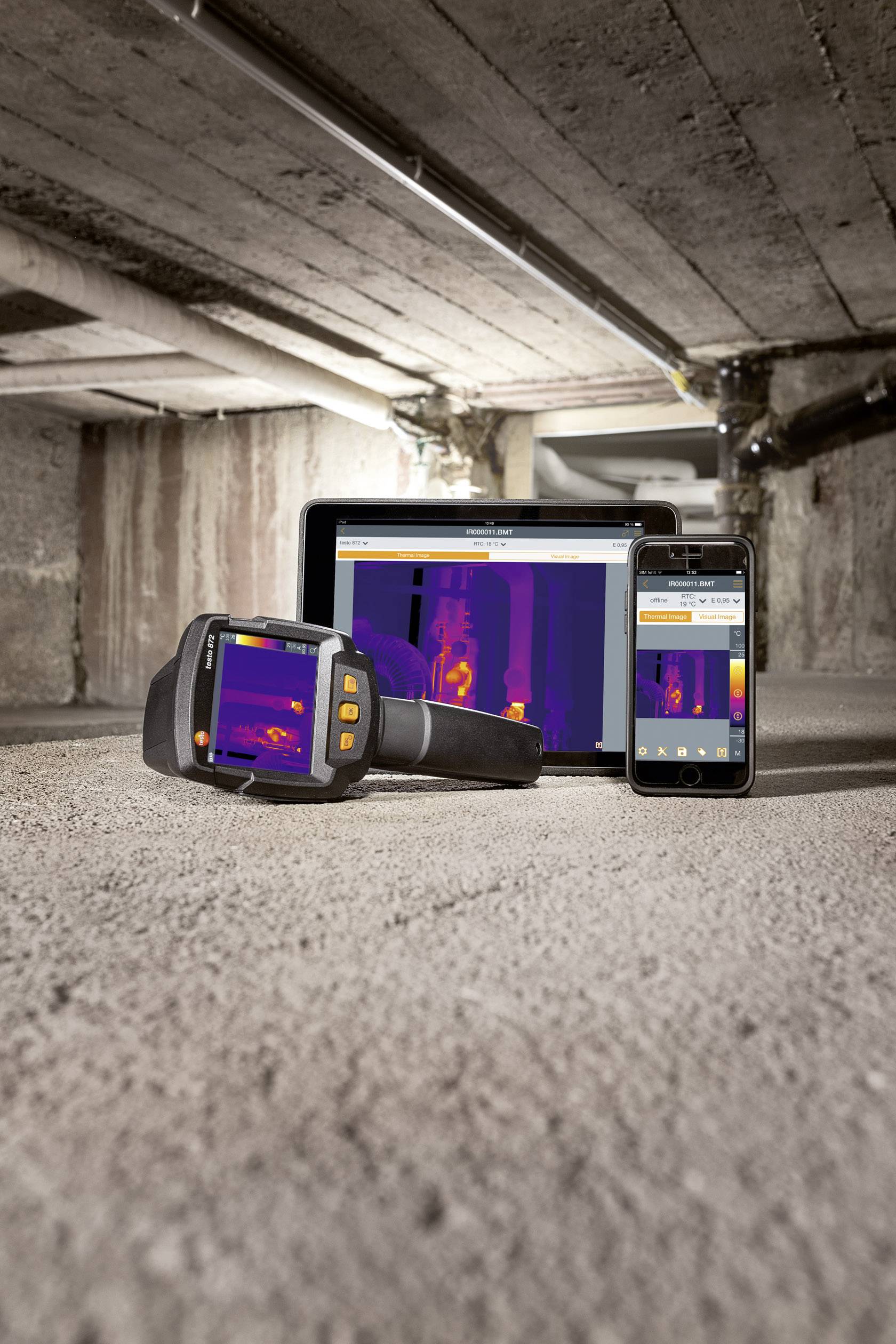 testo 871 KIT IR camera -30 up to +650 °C 240 x 180 Pixel 9 Hz-9