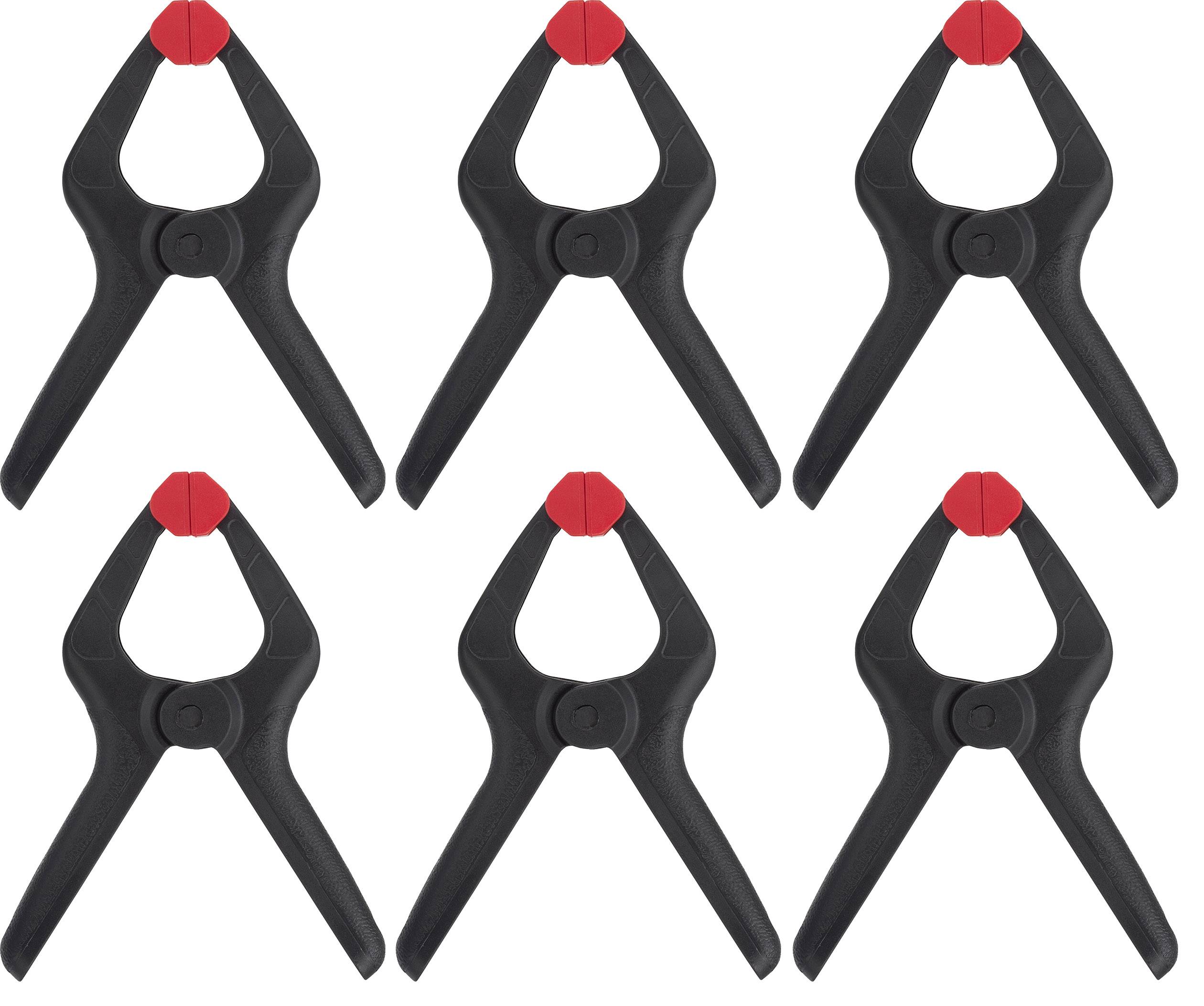 Toolcraft spring clamp 35 mm 3 kg TOOLCRAFT 1611469 Span width (max.):35 mm Product size (length): 85 mm Nosing length:35 mm