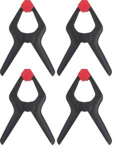 Toolcraft four-piece spring clamp 40 mm 5 kg TOOLCRAFT 1611470 Span width (max.):40 mm Product size (length): 115 mm Nosing length:50 mm