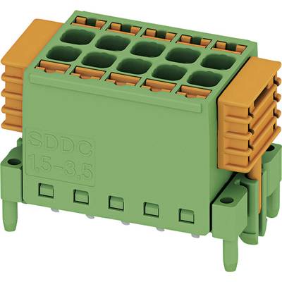 Green connector with orange levers, labelled 'SDDC 1.5-3.5'. Used for electrical connections.