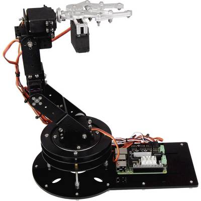 Joy-it Robo-Set Raspberry Pi® 3 B 1 GB 4 x 1.2 GHz Grabber, Controller, Heatsink, PSU, HDMI cable, Noobs OS, Housing, LE-1