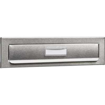 Burg Wächter 791Ni Porta Letter plate Stainless steel Nickel