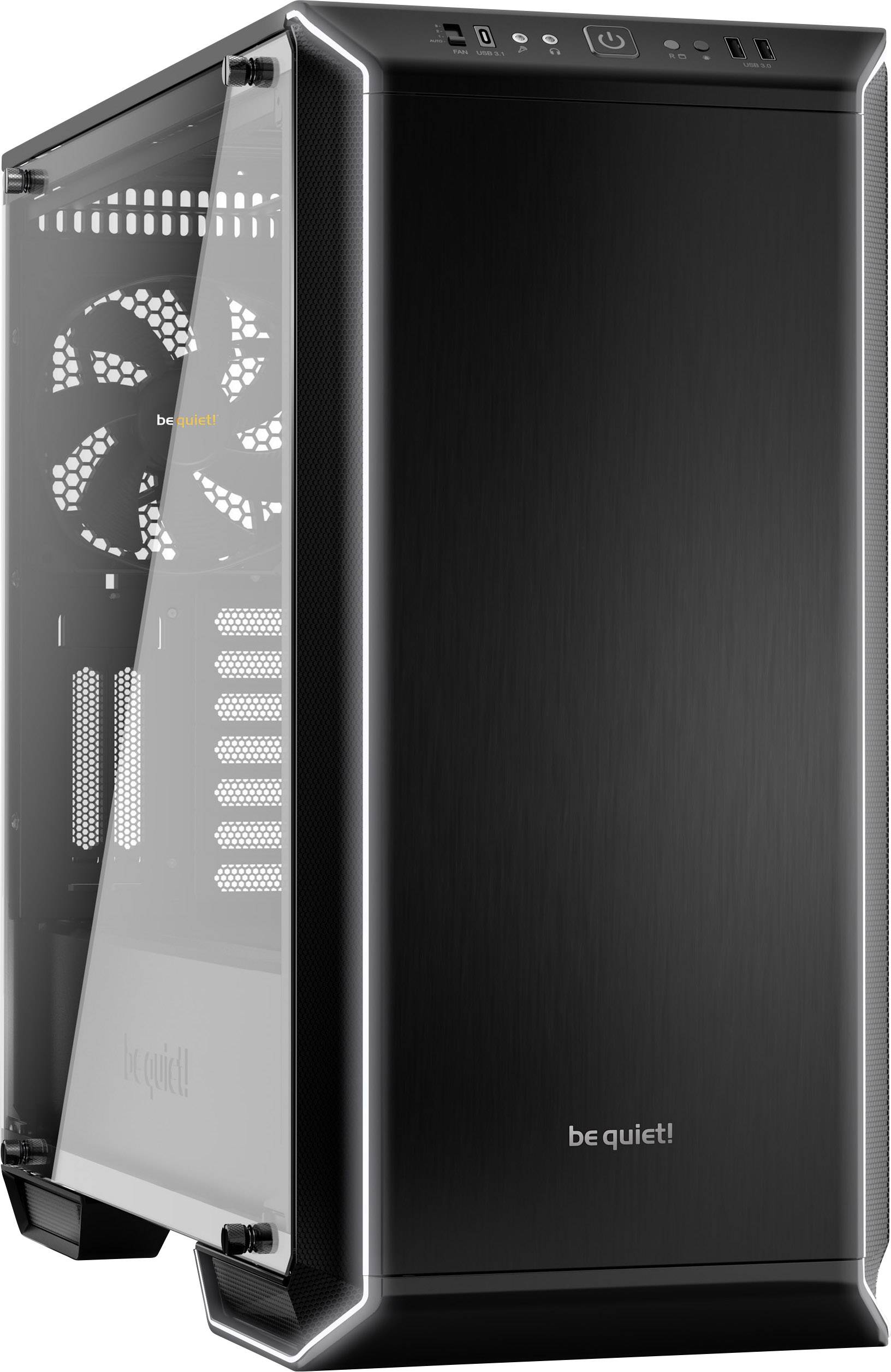 BeQuiet Dark Base 700 Midi tower PC casing Black 2 built-in fans