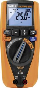 HT Instruments JUPITER Handheld multimeter, RCD tester Calibrated to (ISO standards) Digital  CAT IV 600 V, CAT III 690 V Display (counts): 6000