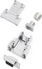 encitech DCRP09-DBS-CF65-CS80-K 6355-0881-11 D-SUB receptacle set 180 ° Number of pins: 9 Solder bucket 1 pc(s)