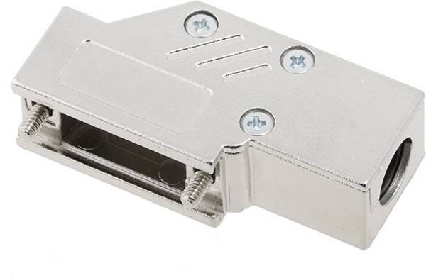 encitech DCMR09-ULP 1060-0135-01 Number of pins: 9 Solid metal 90 ° Silver 1 pc(s)