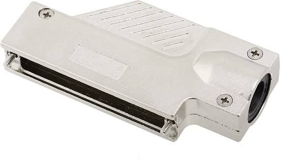 encitech DCMR50-ULP 1060-0135-05 D-SUB housing Number of pins: 50 Solid metal 90 ° Silver 1 pc(s)