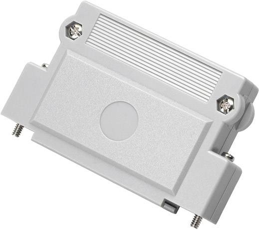 encitech DFCK37-P-K 1520-0101-04 D-SUB housing Number of pins: 37 Plastic 180 ° Grey 1 pc(s)