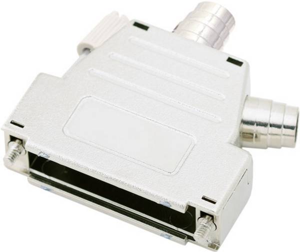 encitech DSSK-M-25-L-K 6260-0106-03 Number of pins: 25 Plastic, metallised 180 °, 45 ° Silver 1 pc(s)