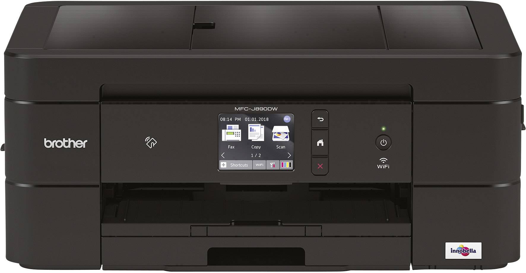 Brother MFC-J890DW Colour inkjet multifunction printer A4 Printer, scanner, copier, fax LAN, Wi-Fi, NFC, Duplex