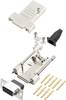 encitech DTSL09-LJSRG-T-DBCS-K 6355-0069-11 D-SUB receptacle set 180 ° Number of pins: 9 Crimp 1 pc(s)