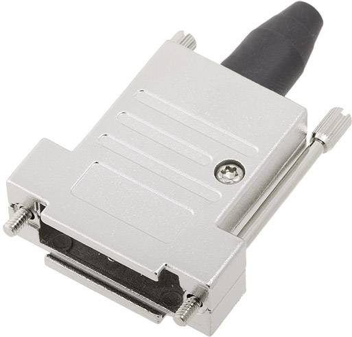 encitech DTSL15-RG-LJS-T-K 6560-0247-32 D-SUB housing Number of pins: 15 Solid metal 180 ° Silver 1 pc(s)